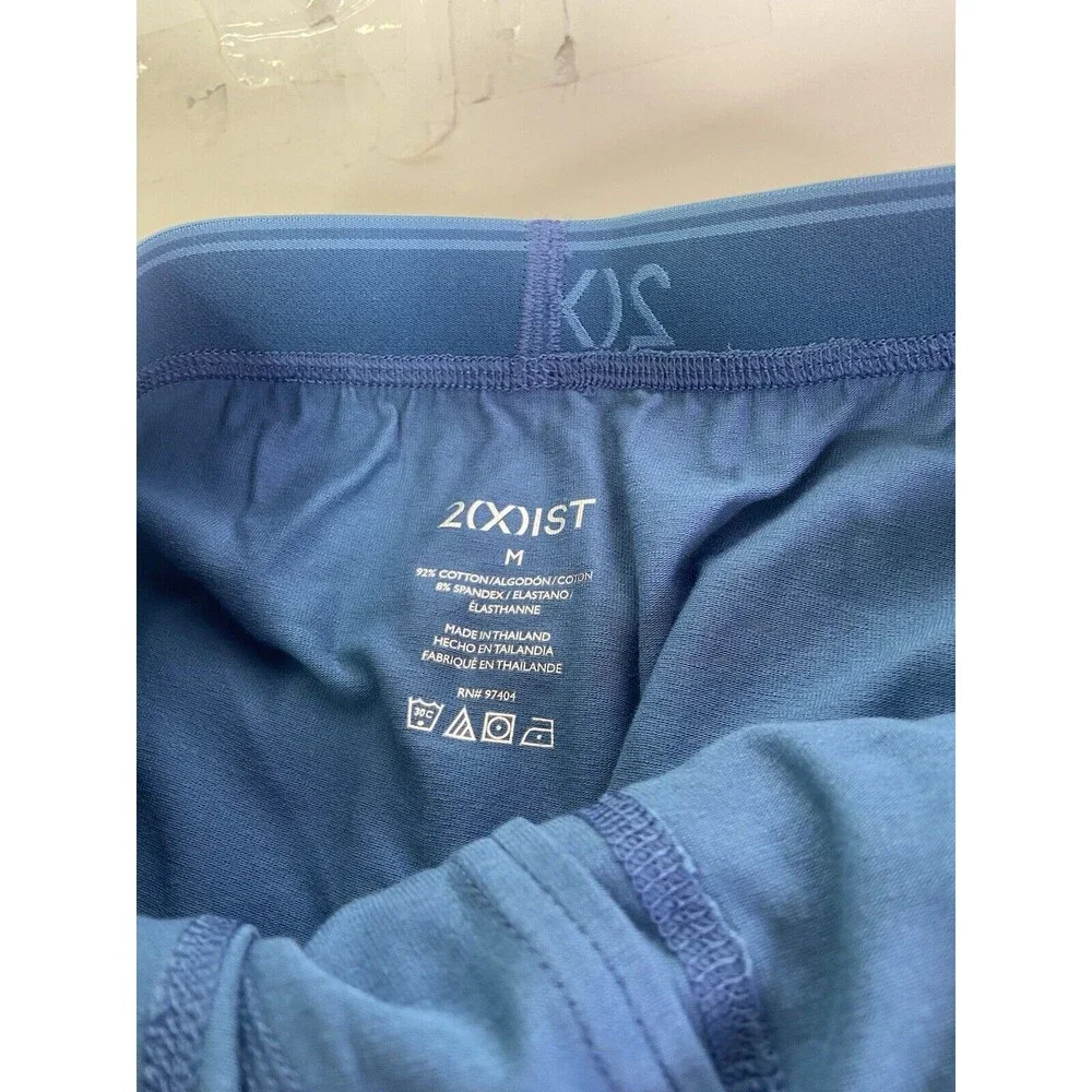 2xist Essential Cotton Stretch 4 Piece Boxer Brief Underwear Mens Size M